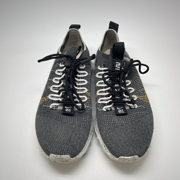 Nike Sneakers Mens 8 Space Hippie 01 CZ6148-002 Gray‎ Running Athletic Gym Shoes main image 7